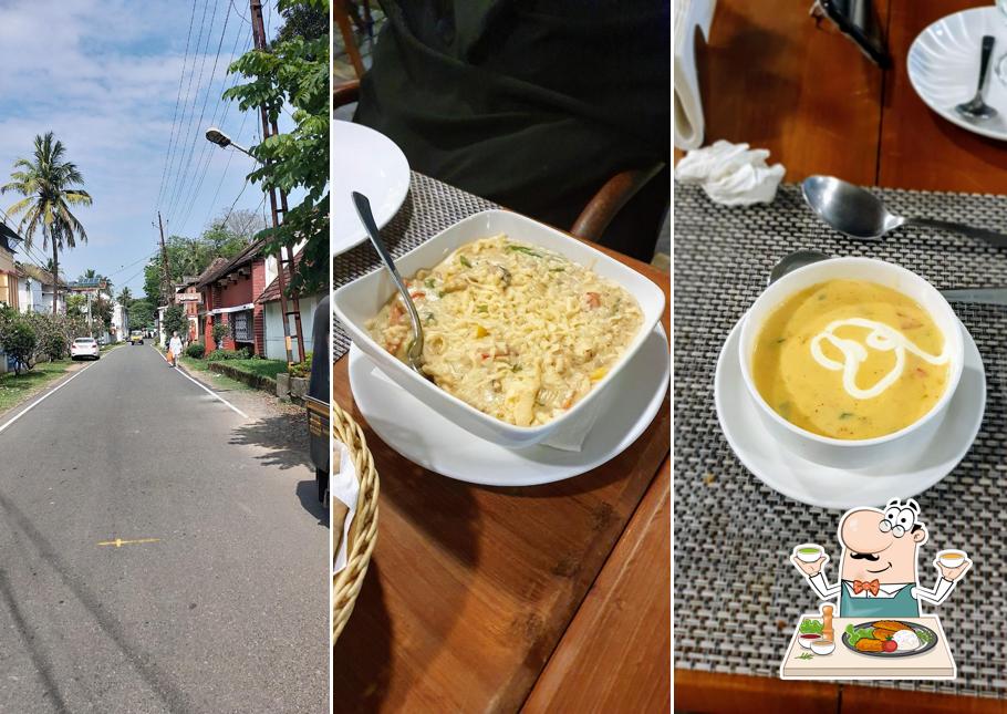 Food at The Food Mill Restaurant Fort Kochi