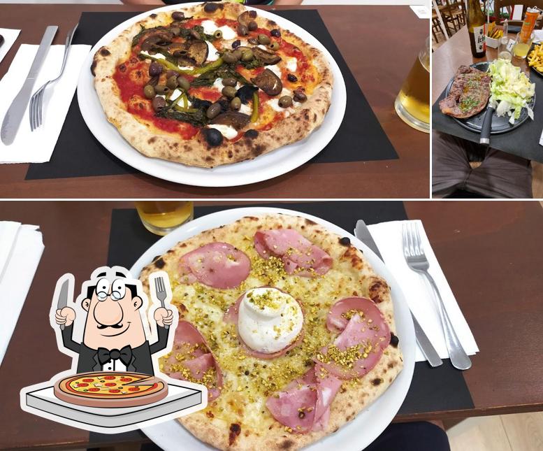 Ordina tra le molte varianti di pizza