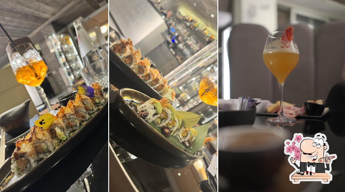 Prenditi le diverse opzioni di sushi