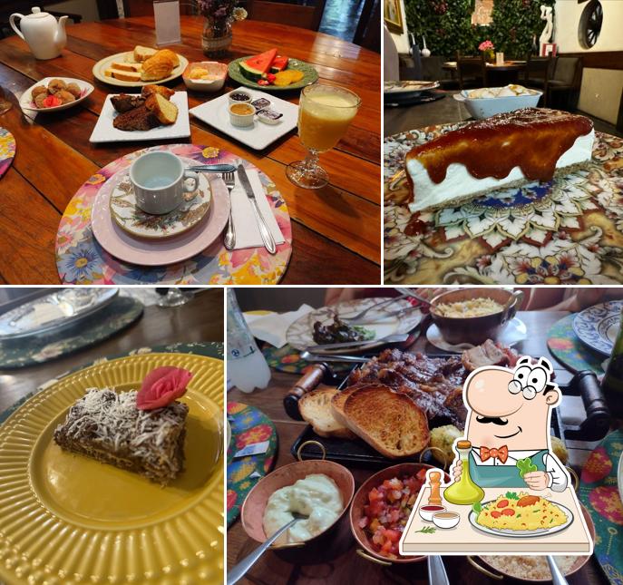 Platos en Restaurante Caninha