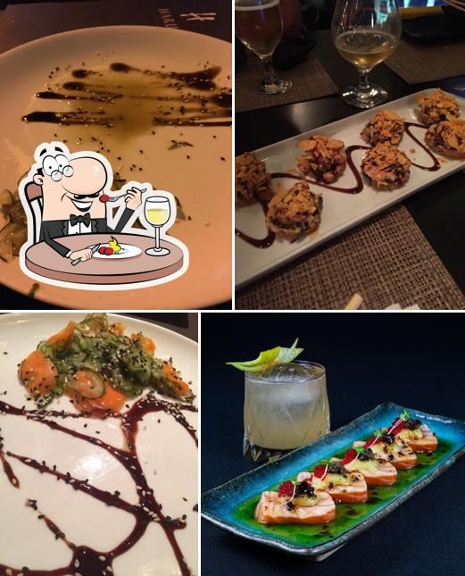 Comida em Haru Cozinha Oriental