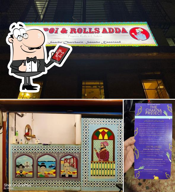 The exterior of Poi & Rolls Adda
