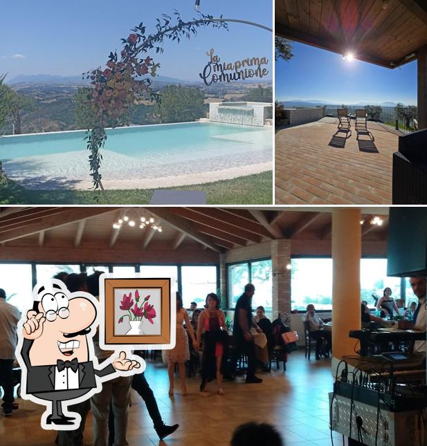 Gli interni di Agriturismo La Rocca di San Giovanni