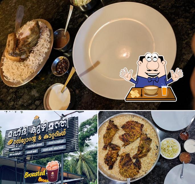 Food at MAHADI KUZHIMANDI RESTAURANT masalashawaya-broastedchicken