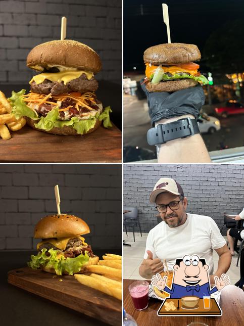 Platos en Mountain Burger