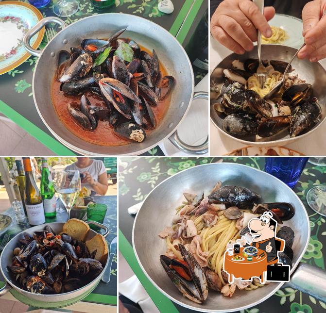 Cozze al Basilico fresco ristorante