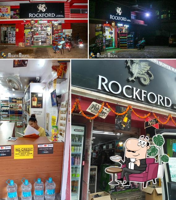 The interior of S.R Wine Shop