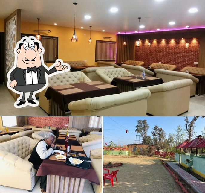 Take a seat at one of the tables at Highway Kitchen