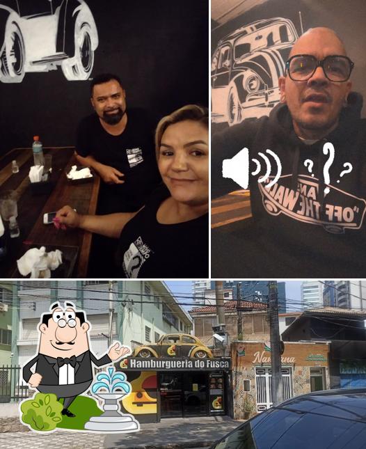 Veja imagens do exterior do Hamburgueria do Fusca
