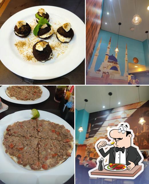 Platos en Central Beirut Restaurante