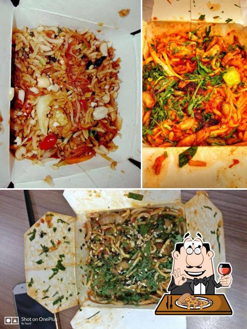 Pick pizza at Chop Chop - Yum Asian