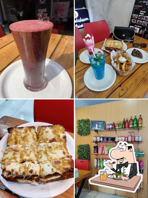 Chocolate mousse at Strawberry with Cream Shop