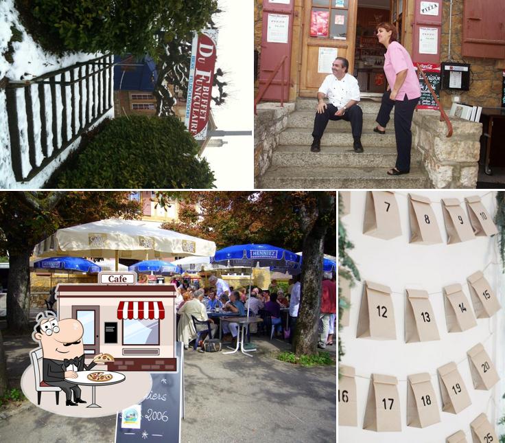 Profitez de la vue extérieure de Buffet du Funiculaire