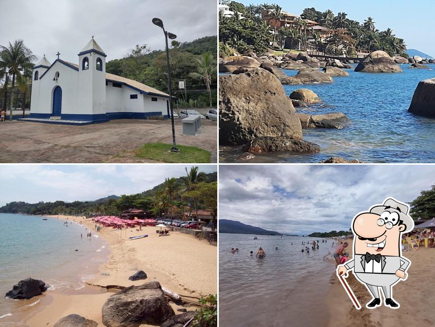 O exterior do Quiosque Ilha do Camarão