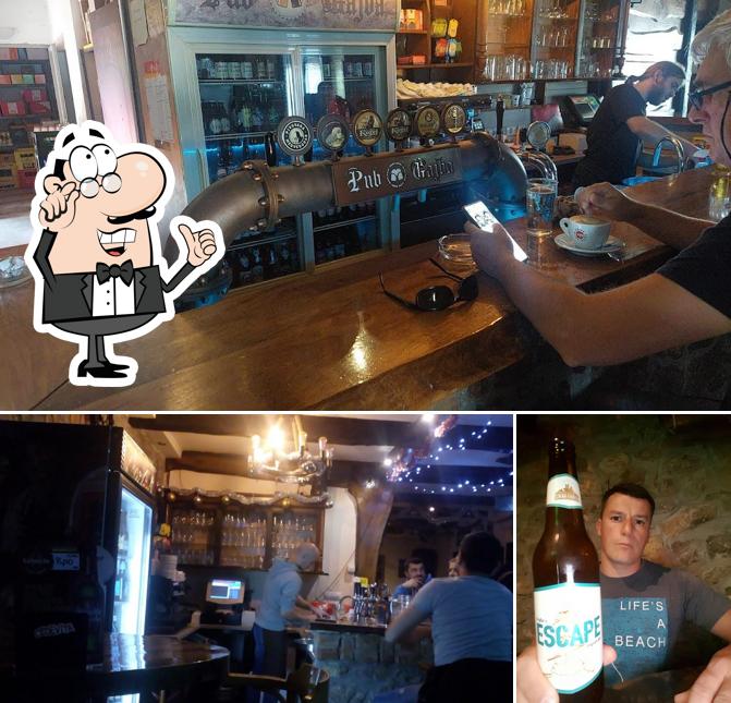 La interni e birra del ristorante