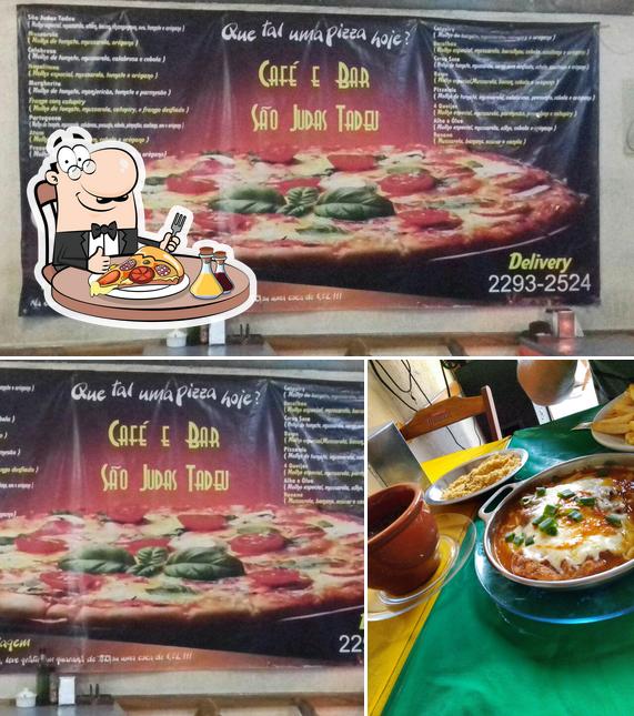 Consiga pizza no Café e Bar São Judas Tadeu