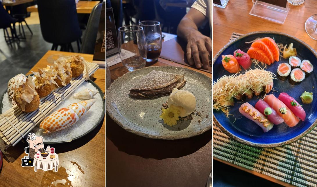 Comida em Sushito Experience