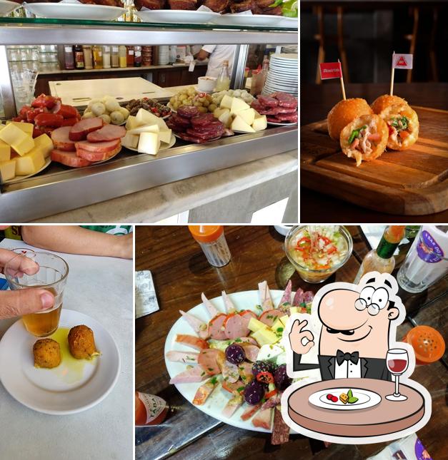 Platos en Bar do Luiz Fernandes