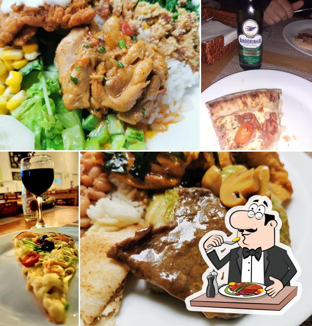 Comida em Restaurante e Pizzaria Ora Pro Nobis