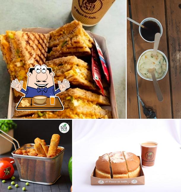 Clam chowder at Tea Post