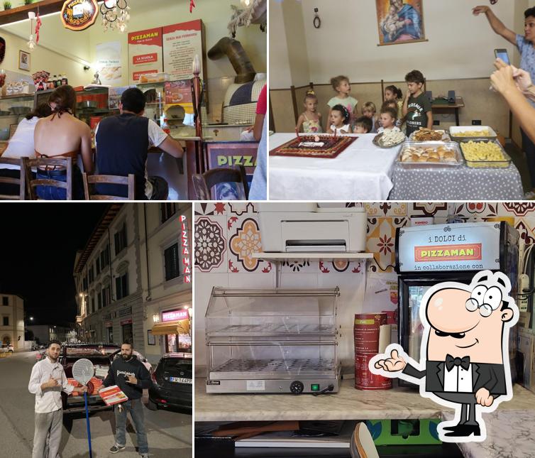 Dai un'occhiata agli interni di Pizza Man