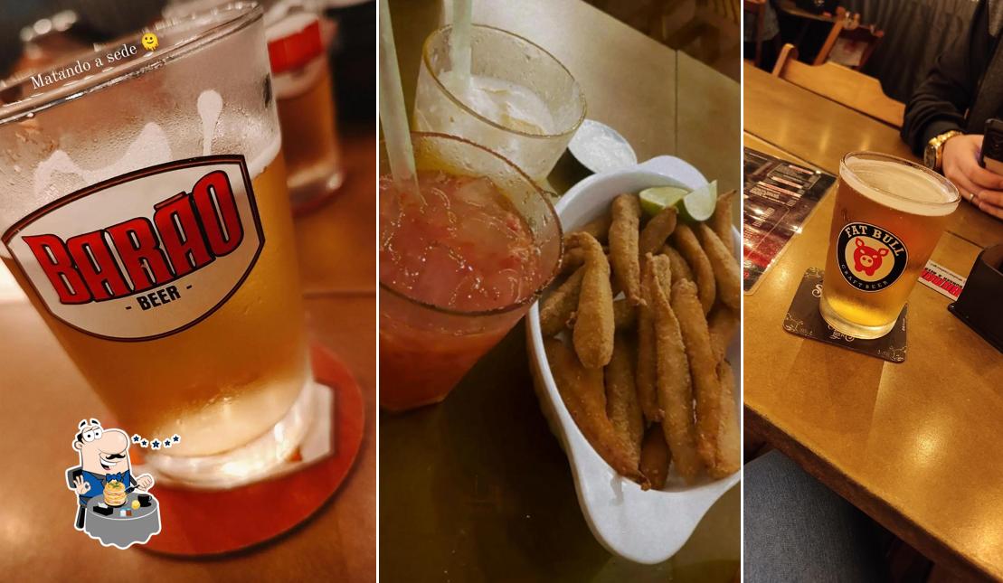 Platos en Barão Burger & Beer