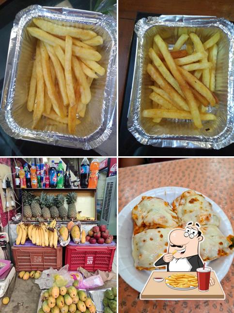 French fries at Krishna juice and ice cream parlour