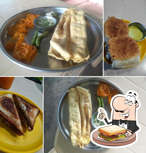 Grilled cheese sandwich at Adhya Shakti Snacks House