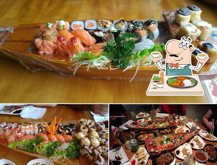 Platos en Asami Sushi