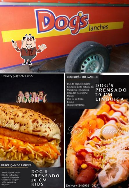 Platos en Dog’s Lanches