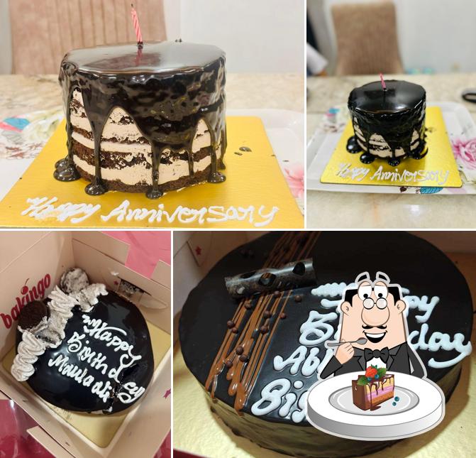 Chocolate cake at Bakingo