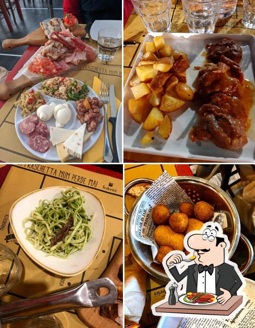 Platti al La Fraschetta di Grottaperfetta