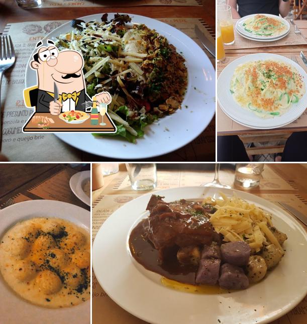 Platos en Il Barbuto Alameda