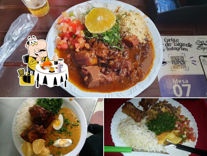 Comida em Bar do Bigode