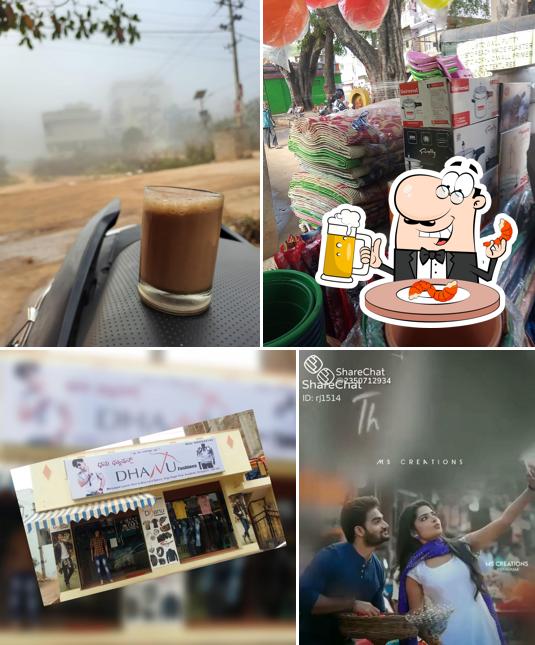 Order a pint of light or dark beer