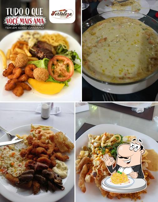 Espaguete carbonara em Fortaleza Grill Restaurante