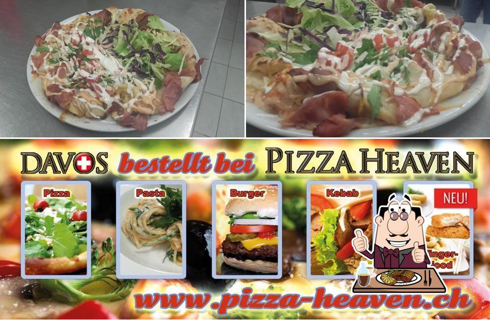 Ordina i piatti di carne a Heaven Davos