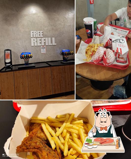 Fish and chips al Kfc Marcianise