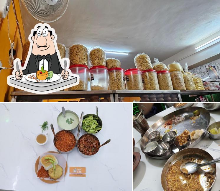 Food at Taste & Fest Misal & pavbhaji