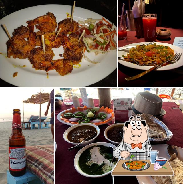 Chicken wings at Silver Sand Beach Shack and Bamboo Huts