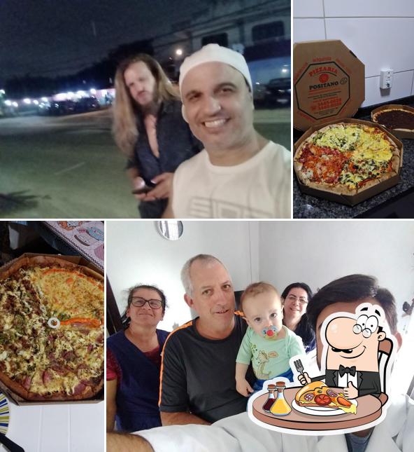 Escolha diferentes tipos de pizza