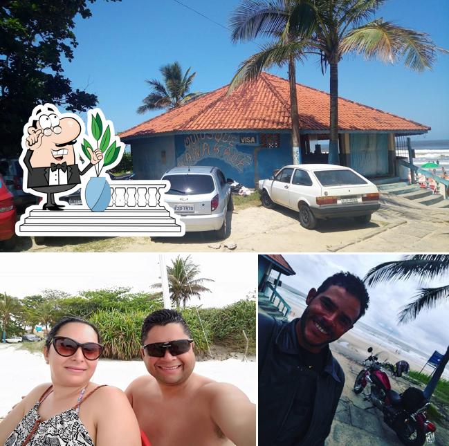 O exterior do Quiosque Kanakaue