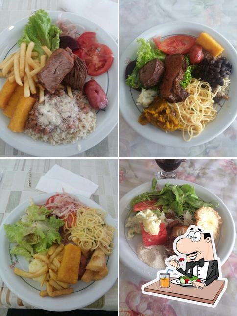 Comida em Restaurante Talharim