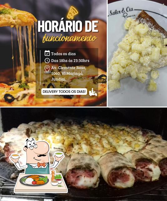 Comida em Pizzaria Sabor & Cia