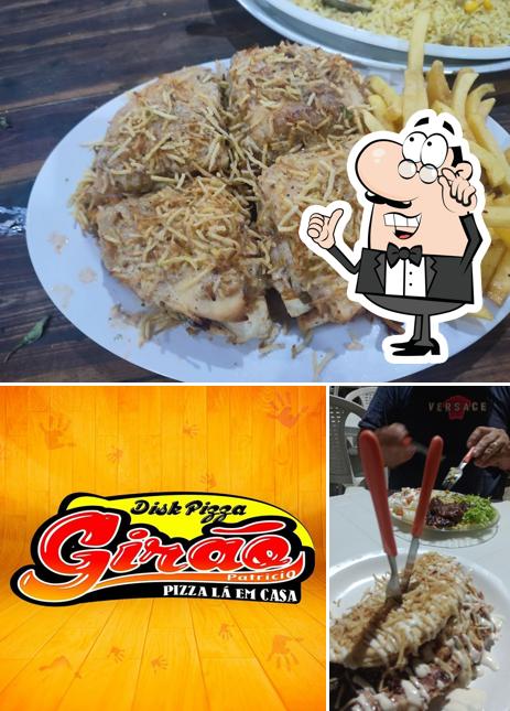 O interior do Disk Pizza Girão