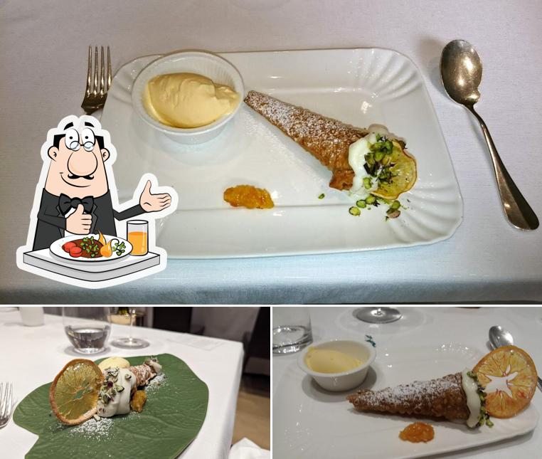 Cibo al Ristorante la Madia