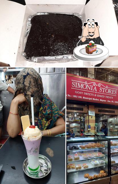 Chocolate cake at Simonia Stores