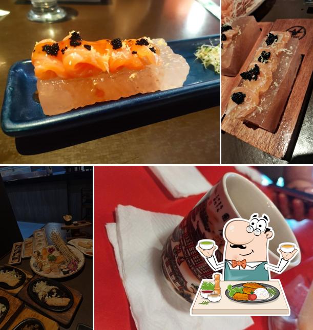 Platos en Zensei Sushi - Santo André