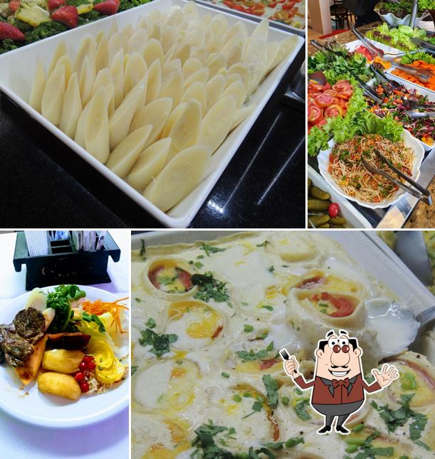 Comida em Restaurante Doc Grill