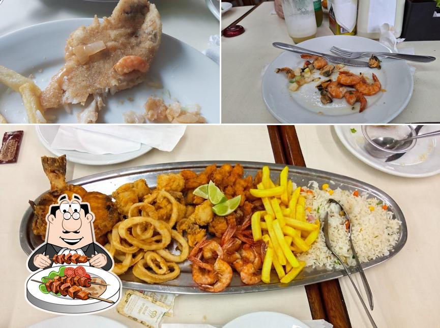 Platos en O Pescador Bar e Restaurante